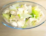 火を使わない♪白菜と塩昆布の豆腐グラタン作り方5写真