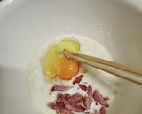 4分で完成！ガルボナーラうどん作り方2写真