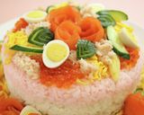ひなまつりのケーキ寿司【うずら.com】作り方9写真