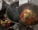 簡単！冷凍エビで春野菜のスープ♪作り方5写真