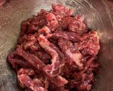 牛肉と野菜炒め　作り方1写真