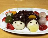 ひな祭りかわいい白玉だんごデザート作り方5写真