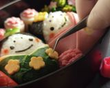 ひな祭り♪お雛様キャラ弁作り方23写真