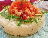 お家にある材料で♪簡単ケーキ寿司作り方10写真