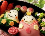 ひな祭り♪お雛様キャラ弁作り方24写真
