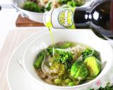 スペルト小麦で春のスープ作り方7写真
