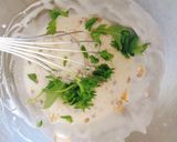 米粉チヂミ★大葉★納豆★たくあん入り作り方4写真