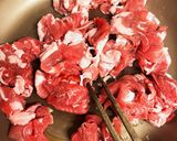 我が家のサラダ✿中華風豚肉✿作り方1写真