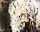 れんこんとベーコンのチーズチヂミ作り方3写真
