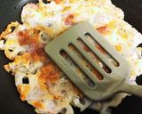 れんこんとベーコンのチーズチヂミ作り方5写真