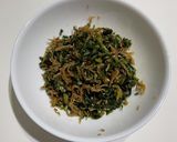 大根の葉とじゃこ炒め作り方4写真