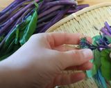 ★紅菜苔の中華炒め★作り方1写真