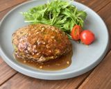 ふわっふわ♡オクラのハンバーグ作り方10写真