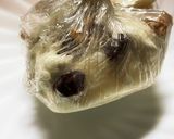 ライスペーパー　のびーる♪胡桃チーズ大福作り方4写真