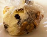 ライスペーパー　のびーる♪胡桃チーズ大福作り方5写真