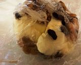 ライスペーパー　のびーる♪胡桃チーズ大福作り方6写真