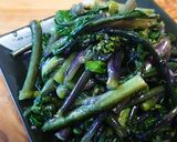★紅菜苔の中華炒め★作り方11写真