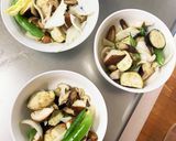 ほんのりシーフード茄子回鍋肉味野菜炒め作り方9写真