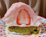 ☆桜と抹茶のいちご入りタルト☆作り方20写真