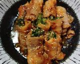 ヨウサマの減塩豚ばらとニラ巻き焼き作り方8写真