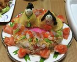 雛祭り☆ちらし寿司ケーキ作り方10写真