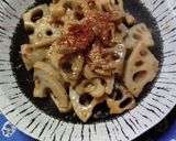 ヨウサマの減塩レンコンの白味噌炒め作り方6写真