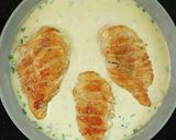 チキンのクリーム煮作り方10写真