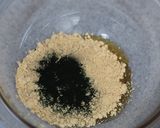 栄養満点！簡単おやつ　スピルリナきな粉棒作り方2写真