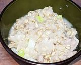 大根おろしオートミール鶏粥作り方4写真