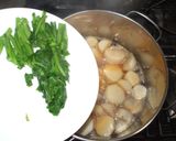 里芋あずき煮♪肥満むくみによる頭痛に薬膳作り方7写真