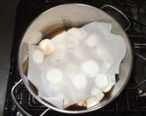 里芋あずき煮♪肥満むくみによる頭痛に薬膳作り方6写真