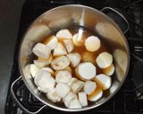 里芋あずき煮♪肥満むくみによる頭痛に薬膳作り方5写真