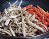 鯖缶きんぴら作り方1写真