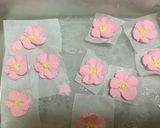 お雛様デザート♡白桃と桃の花タルト作り方4写真
