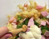 \おでんの残りで/冬限定の和風ポテサラ作り方6写真
