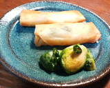 蕾菜の浅漬け　からし菜の風味と搾菜の食感作り方8写真