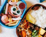 マミーロングレッグス♪キャラ弁♪園児さん作り方5写真