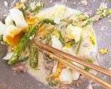わさび菜のエッグチーズサラダ作り方4写真