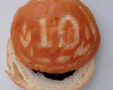 10円パン。チーズあんパンホットサンド作り方2写真