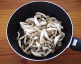 作り置き！だし醤油きのこ炒め作り方1写真
