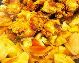 からあげカレー味　→ チキンカレー作り方2写真