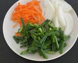 米粉で野菜たっぷりきのこチヂミ作り方1写真