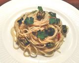 美味しいおつまみ　蕗の薹の一口春巻き作り方22写真