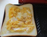 卵ウインナーのホットサンド♬作り方3写真