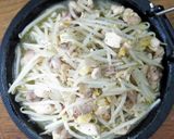 親鳥ともやしの鶏油炒め作り方2写真
