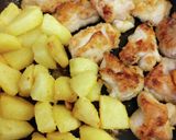 ドレッシングで♪ワンパン鶏じゃが揚げ焼き作り方8写真