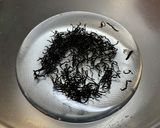 ひじきの小松菜の和風米粉チヂミ作り方1写真