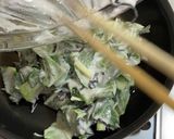 ひじきの小松菜の和風米粉チヂミ作り方5写真