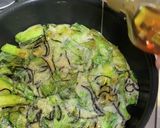 ひじきの小松菜の和風米粉チヂミ作り方6写真