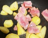 ベーコンじゃがブロッコリーマヨチーズ焼き作り方1写真